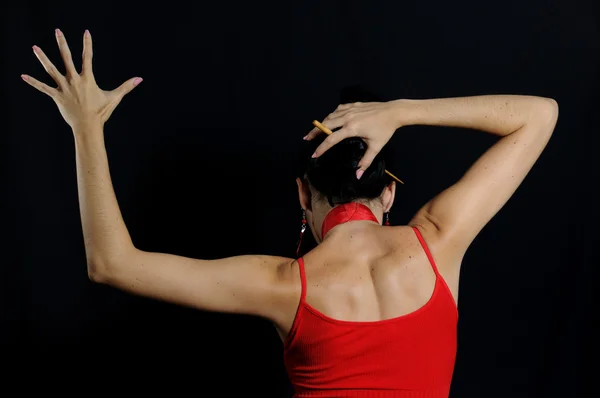 Flamencodanseres — Stockfoto