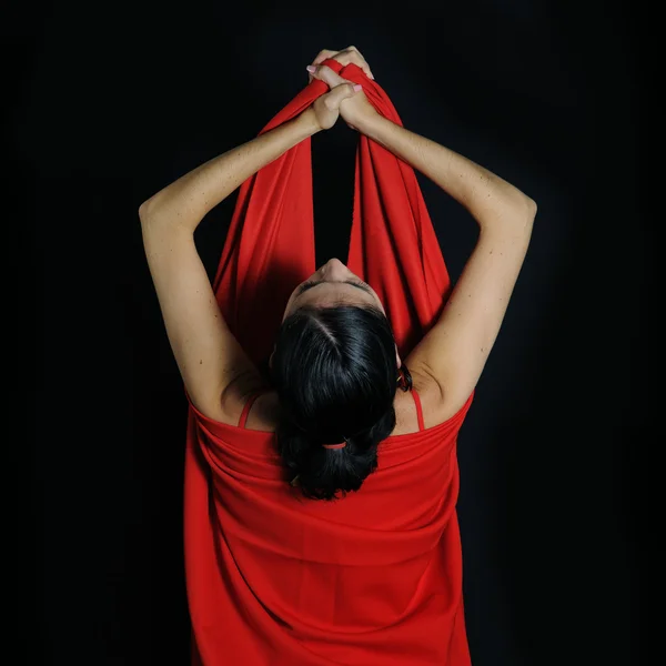 Flamenco danseres vrouw — Stockfoto