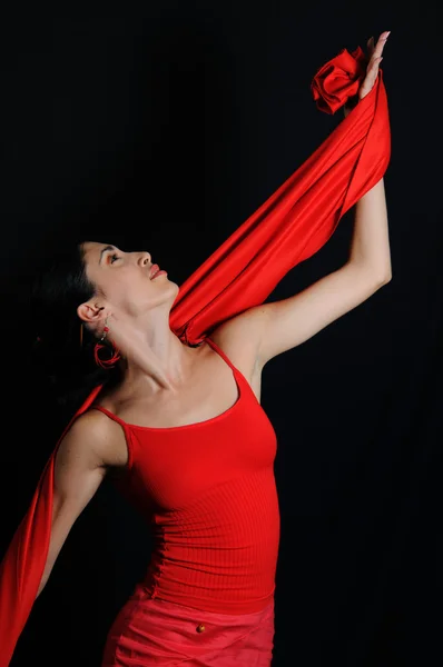 Flamenco dancer — Stock Photo, Image