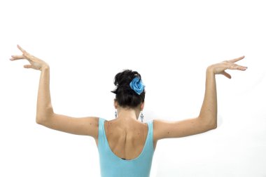 İspanyol kadın dansçı