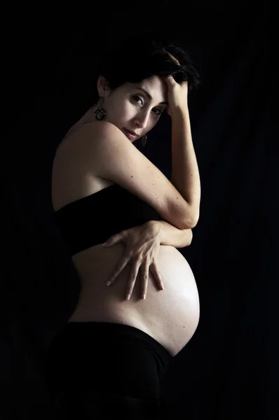 Zwangere schoonheid — Stockfoto