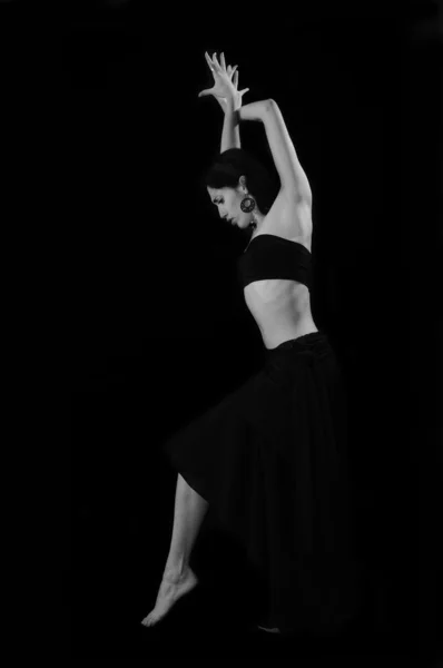 Contemporary female dancer series — Stock Photo, Image