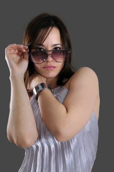 Fashion sunglasses woman — Stock Photo, Image