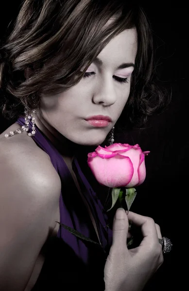 Rose lady — Stock Photo, Image