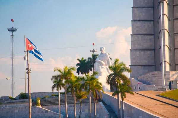 Jese marti memorial i revolution square, Havanna, Kuba — Stockfoto