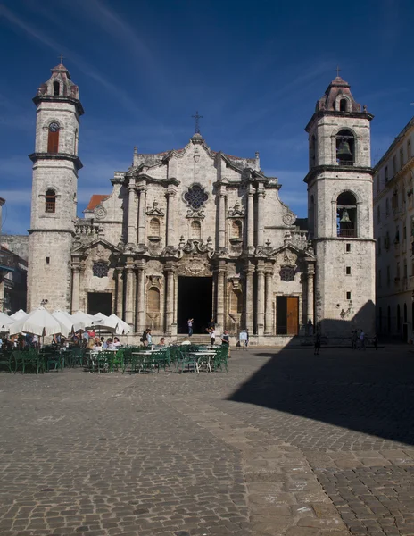 Catedral de San Cristobal de La Habana, Cuba — Stok fotoğraf