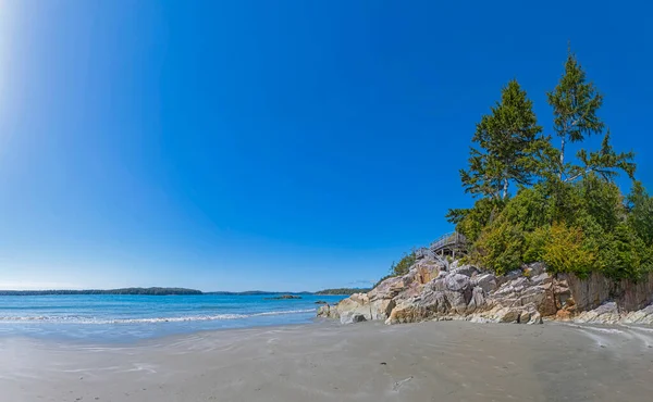 Panorámás Kilátás Tonkin Beach Tofino Vancouver Island — Stock Fotó
