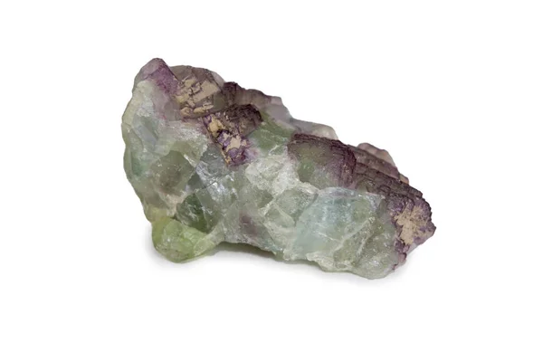 Piedra Cristal Púrpura Macromineral Cristales Cuarzo Amatista Druze Aislado Sobre —  Fotos de Stock