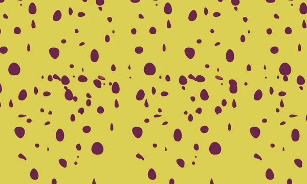 Mor Renk Sıçrama Şekli Sarı Arkaplanda Çizgi Dokusu Olan Modern — Stok fotoğraf
