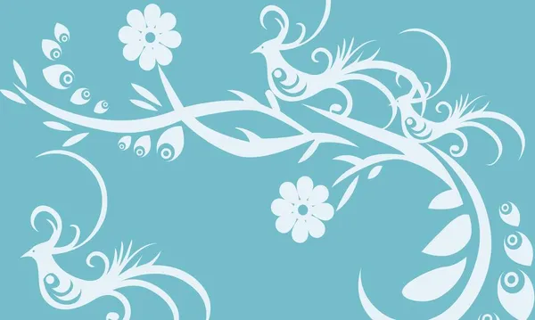 Цветочный Дизайн Текстуры Использоваться Оформления Свадебных Приглашений Керамических Тилей Оформления — стоковое фото