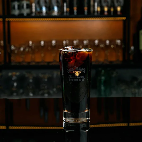 Cocktail Alcoolisé Dans Bar — Photo