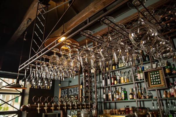 Interior Restaurant Old Factory — Stock Photo, Image