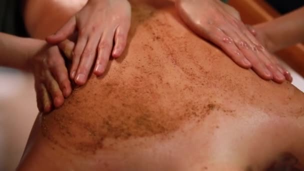 Salone Termale Massaggio Ayurvedico — Video Stock