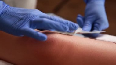 Health procedures in the spa salon
