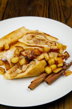 Tabakta leziz krepler.