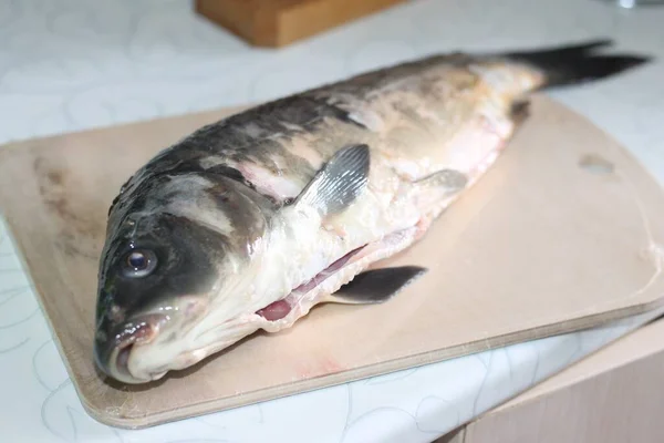 Eten Drinken Vis Zeevruchten Citroenen Heerlijk Vers Heerlijk — Stockfoto
