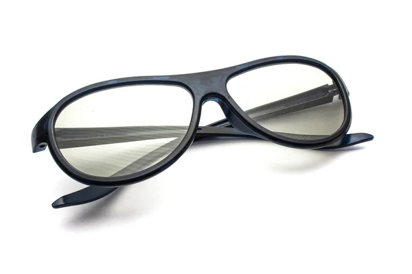 Eine isolierte 3D-Brille — Stockfoto