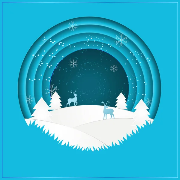 Illustration Vectorielle Pour Fond Hello Winter — Image vectorielle