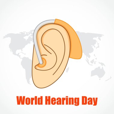 Dünya Duruşma Günü için Vektör illüstrasyonu