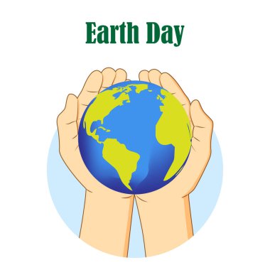 Dünya Günü için Vektör İllüstrasyonu