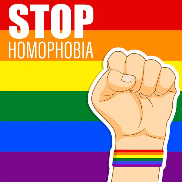 Vector Illustration Stopping Hemophobia — Image vectorielle