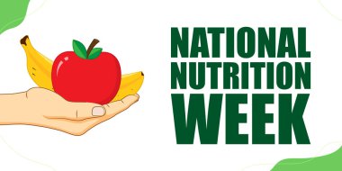 vector illustration for national nutrition week