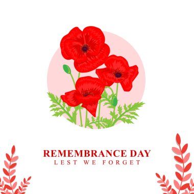 ABD Anma Günü için vektör illüstrasyonuName