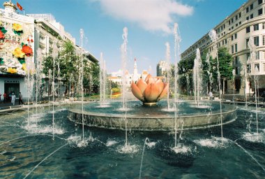 Manzara fotoğrafı: Ho Chi Minh şehrinde sokak hayatı. Zaman: 1 Şubat 2022 Tusday. Konum: Ho Chi Minh Şehri.  