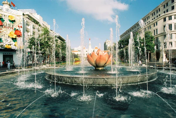 Manzara fotoğrafı: Ho Chi Minh şehrinde sokak hayatı. Zaman: 1 Şubat 2022 Tusday. Konum: Ho Chi Minh Şehri.  