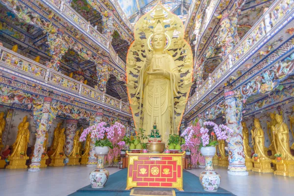 Manzara Fotoğrafı Linh Phuoc Pagoda Süre Mart 2022 Mekan Dalat — Stok fotoğraf