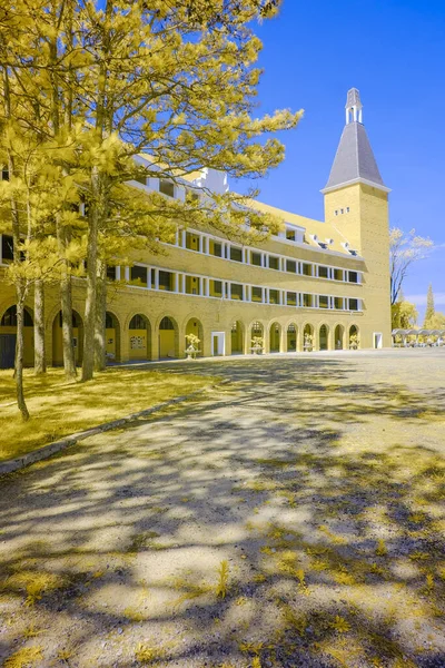 Landscape Photo Infrared Pedagogical Colleges Lat Time April 2022 Location — стокове фото