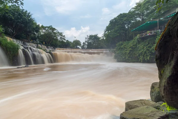 Landscape Photo Han Waterfall Чудовий Водоспад Єтнамі Час Липня 2022 — стокове фото