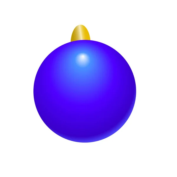 Μπάλα Χριστουγεννιάτικο Δέντρο Παιχνίδι Χριστούγεννα Διάνυσμα Εικονογράφηση Κλιπ — Διανυσματικό Αρχείο