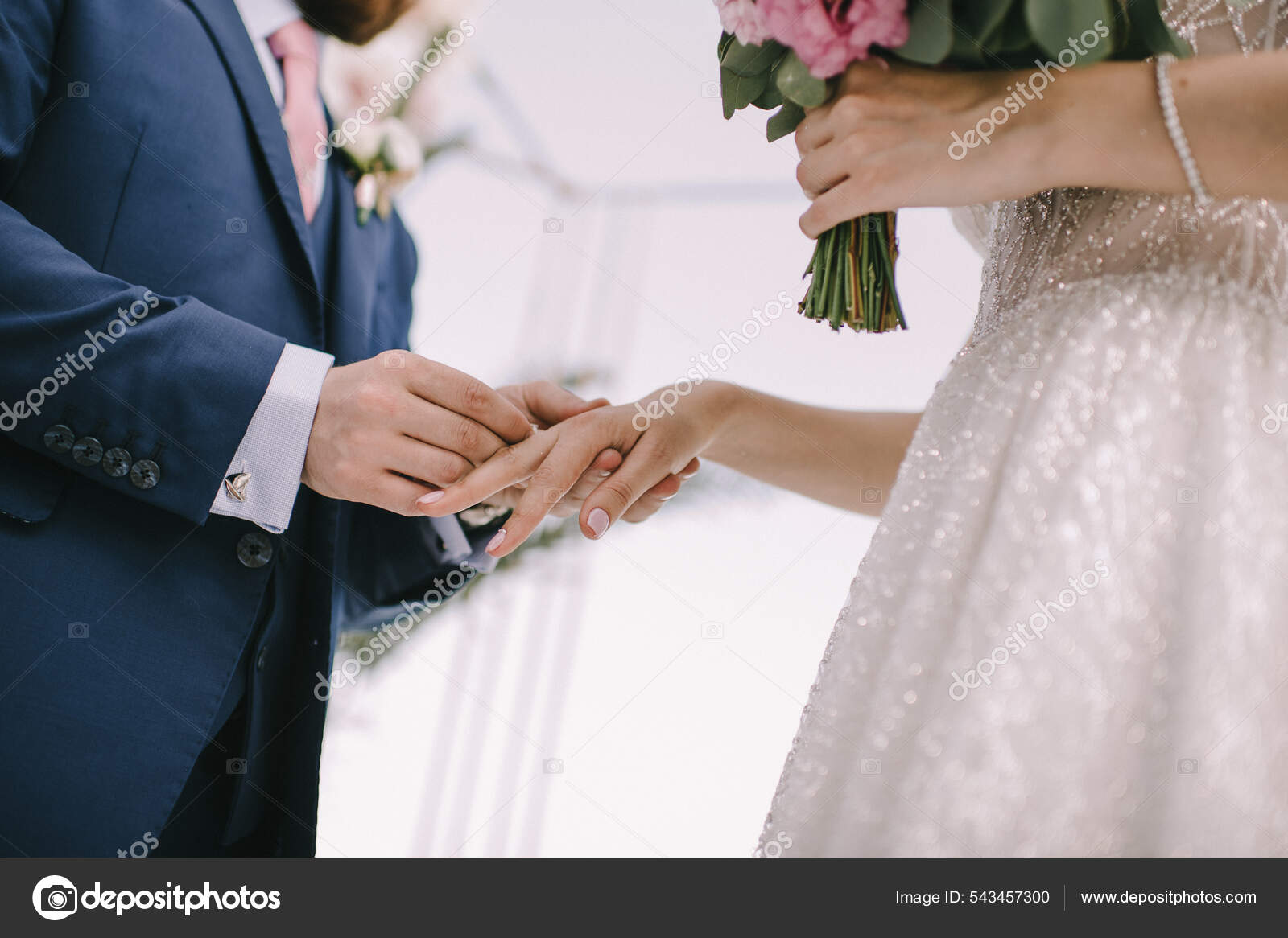 How does the ring exchange part of the wedding ceremony work? - You Can  Officiate