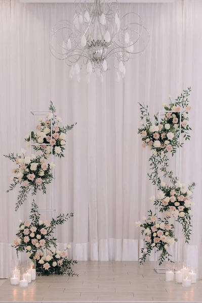 Boheemse Huwelijksceremonie Feestzaal — Stockfoto