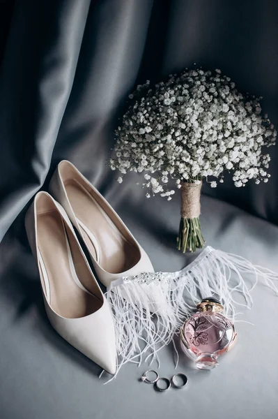 Mode Couture Brautjungfernschuhe — Stockfoto