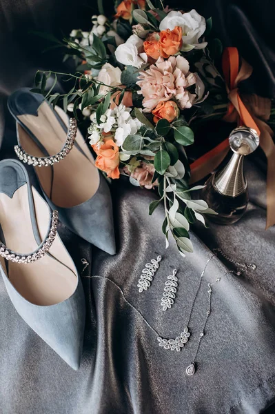 Jimmy Choo Haute Couture Bruidsmeisjes Schoenen — Stockfoto