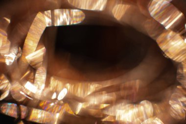 Bokeh ışıkları ile soyut arkaplan