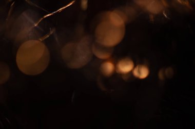 Bokeh ışıkları ile soyut arkaplan