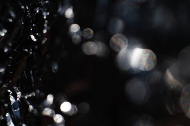 Bokeh ışıkları ile soyut arkaplan