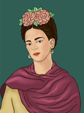 Ressam Frida Kahlo 'nun Portresi