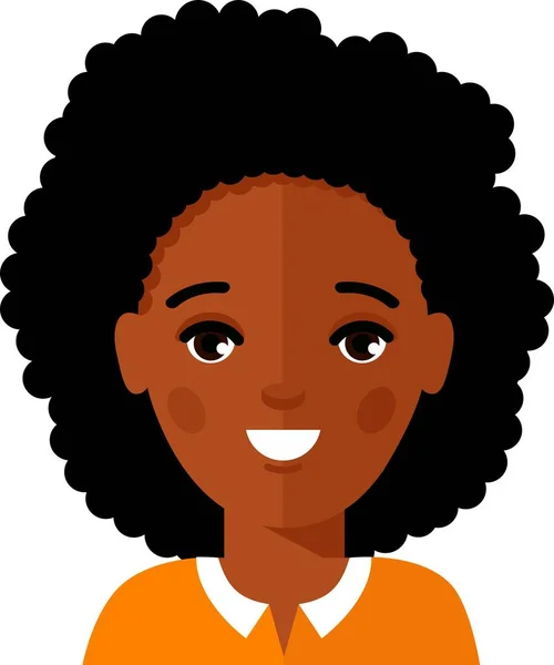 Avatar of business women in colorful flat style. — Stockvektor