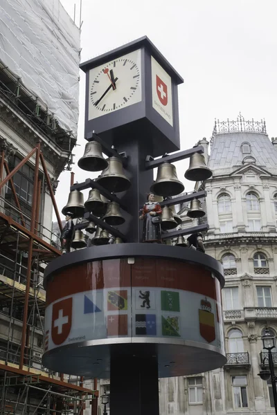 时钟, 英国, 伦敦 — 图库照片