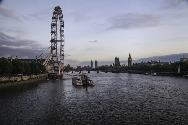 UK, Londen, nacht — Stockfoto