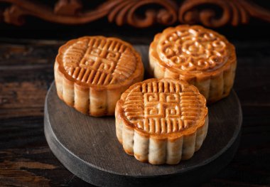 Ay pastası, Çin geleneksel pastası.