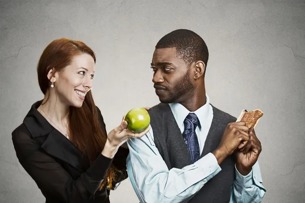 Human cravings for sweet food — Stock Photo, Image