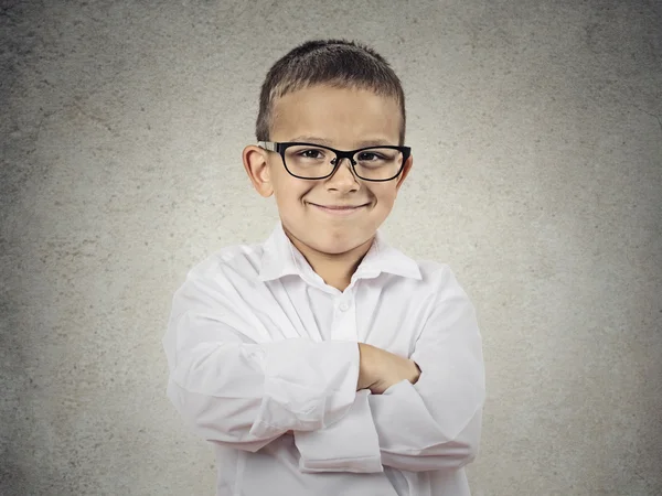 mutlu emin küçük çocuk, küçük adam