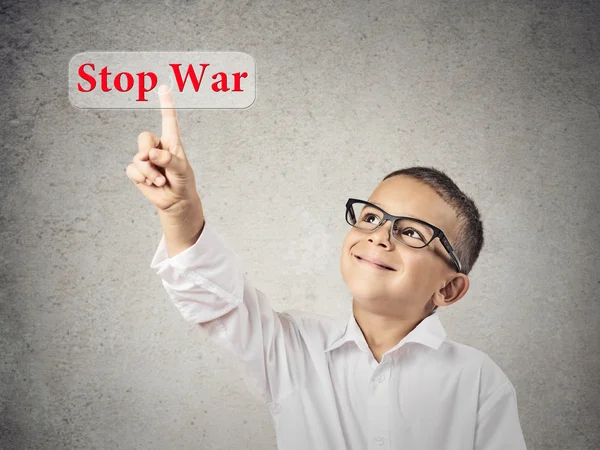 停止战争 — 图库照片