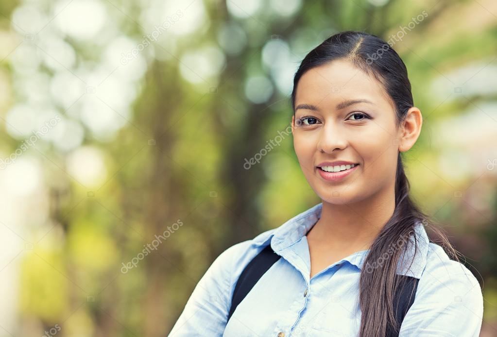 Portrait Happy Business  Woman