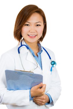 Mutlu kadın doktor